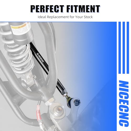 NICECNC عصا توجيه دراجة نارية NICECNC متوافقة مع ياماها بانشي 350 YFZ350 1987-2006، بانشي 350 YFZ350SE إصدار خاص 2005 2006، بيغ بير 350 YFM350U 1997-1999، انظر التوافقات - Image 2