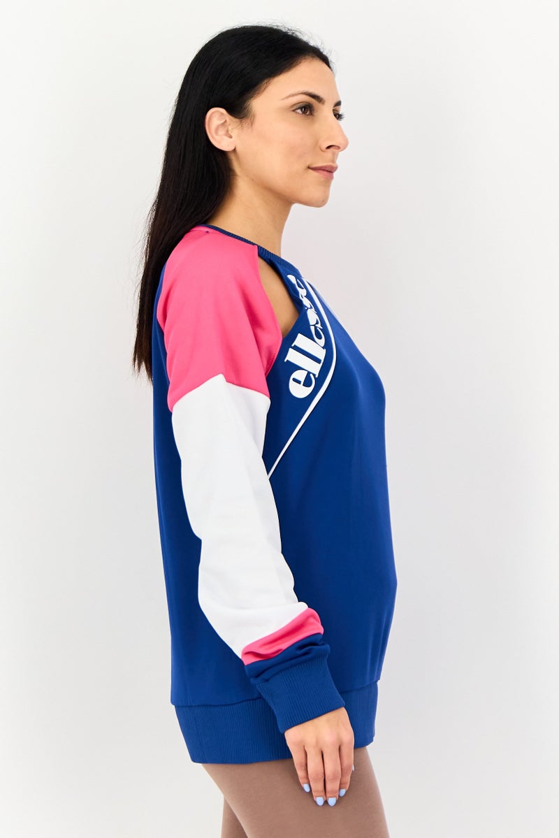 Ellesse Women Sportswear Fit Long Sleeve Outdoor Sweatshirt, Multicolor - Image 2