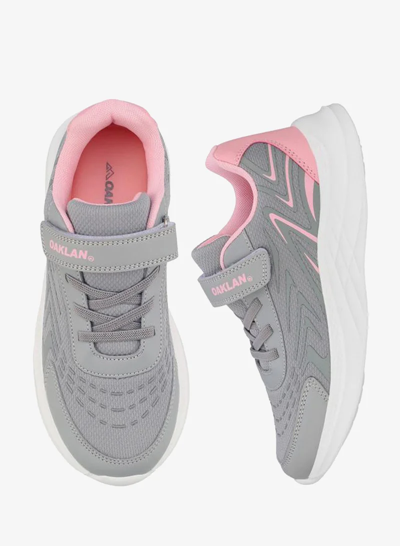 Girls Hook & Loop School Running Shoes