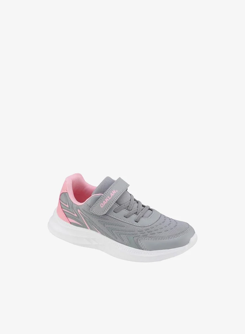 Oaklan By Shoexpress Girls Hook & Loop School Running Shoes