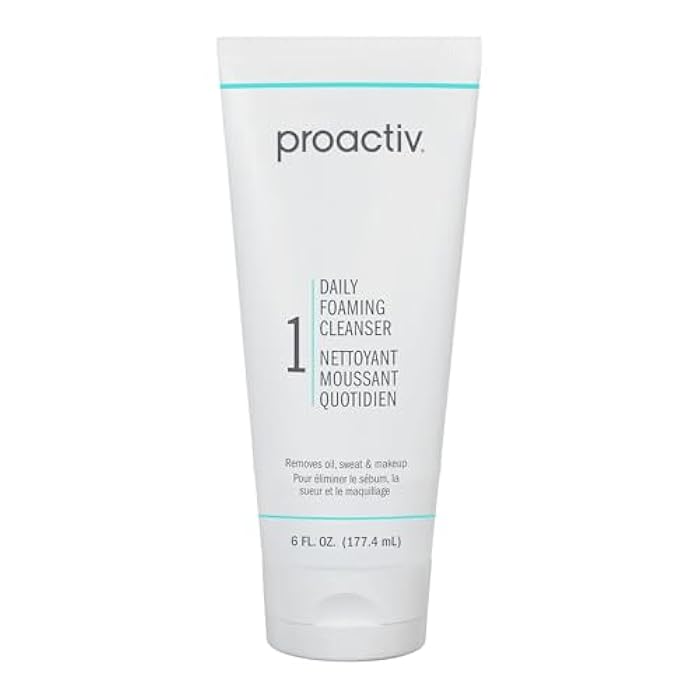 Proactiv Daily Foaming Cleanser for Acne-Prone Skin, Oil & Makeup Remover, Brightening Face Wash, Paraben-Free, Targets Post-Acne Dark Marks, 6 Fl Oz - Image 1