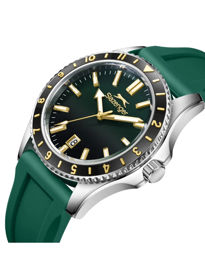 Slazenger  Men's Silicone Analog Watch SL.9.2531.1.04 - 42 mm for Men | Best Price UAE