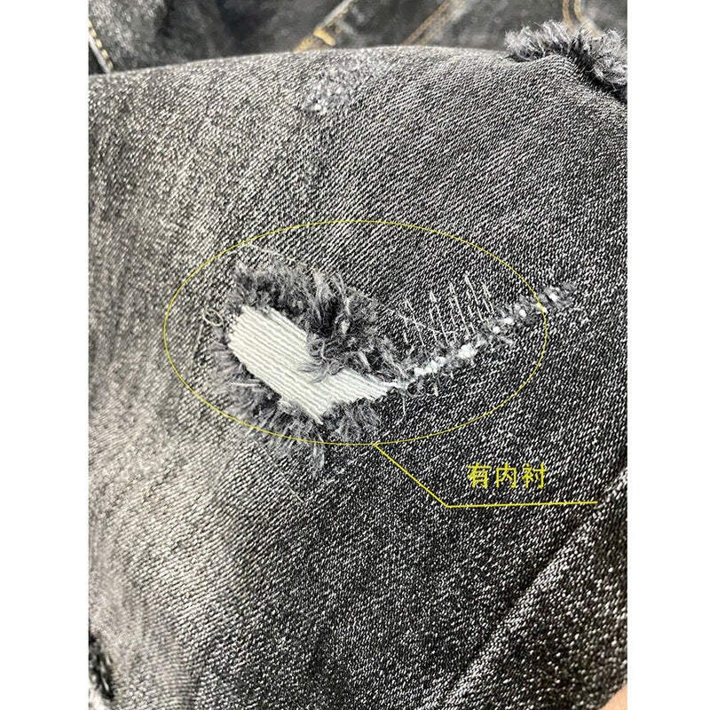 Unisex Classic Denim Jeans Loose Fit Daily Outdoor Wear - Image 3
