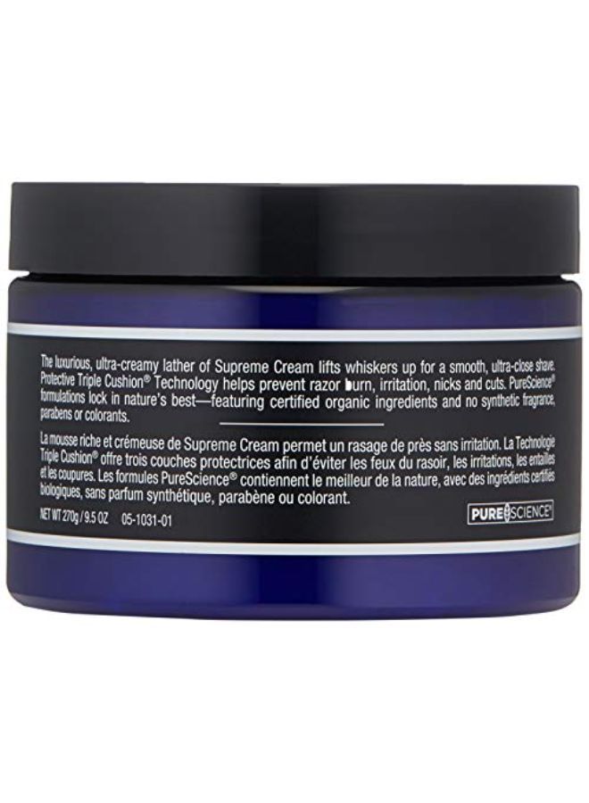 Jack Black upreme Cream Triple Cushion Shave Lather - Purescience Formula, Macadamia Nut Oil And Soy, Luxurious Shaving Cream, Hydrates Skin, Reduced Razor Burn- 9.5 Oz.  - Image 2