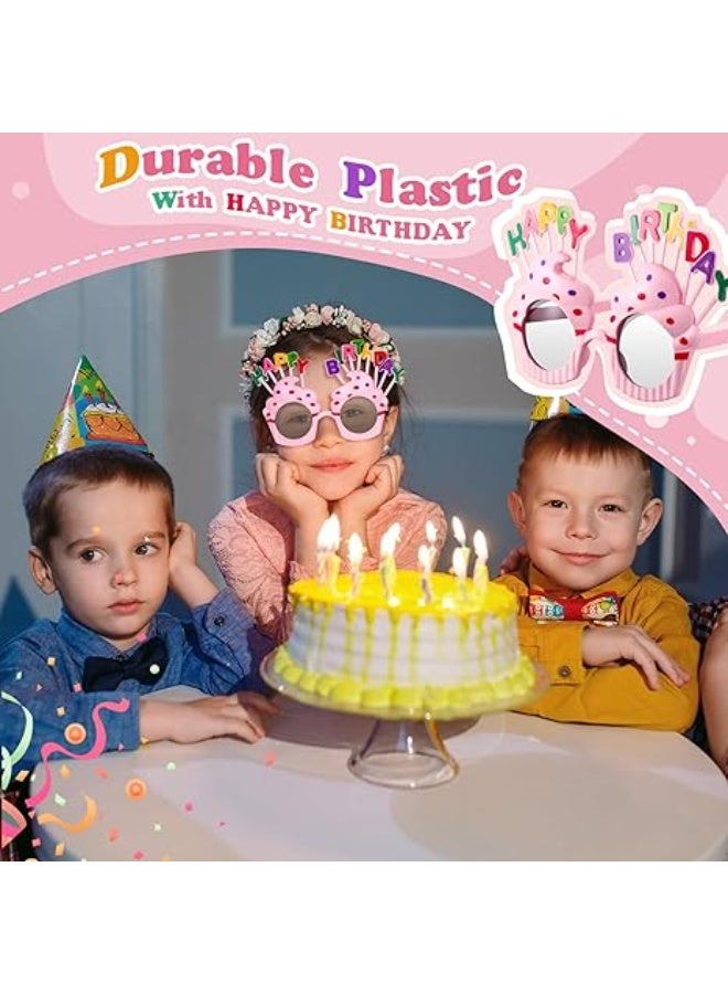 نظارات شمسية من سكايليتي لأعياد الميلاد السعيدة، نظارات مبتكرة للكبار، كب كيك جميل - Image 2