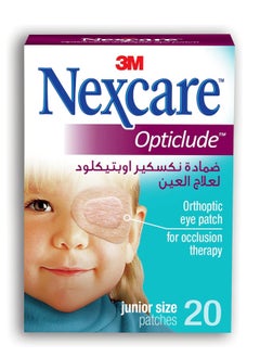 Nexcare Pack Of 20 Opticlude Eye Patch 