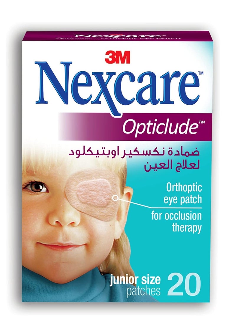 Nexcare Pack Of 20 Opticlude Eye Patch 
