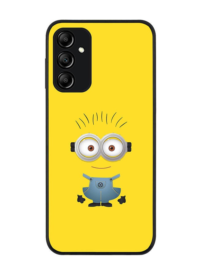 Stylizedd Rugged Black edge case for Samsung Galaxy A14 4G/5G Slim fit Soft Case Flexible Rubber Edges Anti Drop TPU Gel Thin Cover - Minion 3 - Image 1