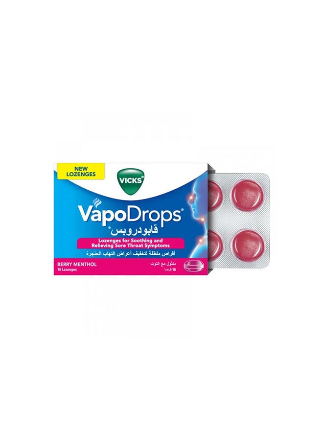 Vicks - Vicks Vapodrops Berry 16 Lz - Image 1