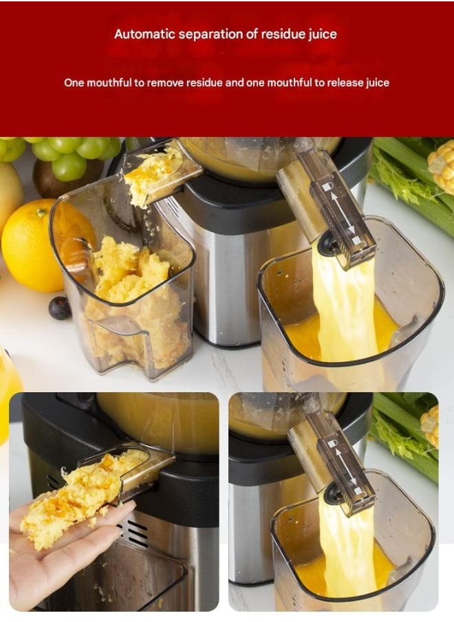 SAVTM Slow Juicer | 500ml Capacity | 250W Motor | Stainless Steel | 48 RPM | Cold Press Juicer  - Image 5