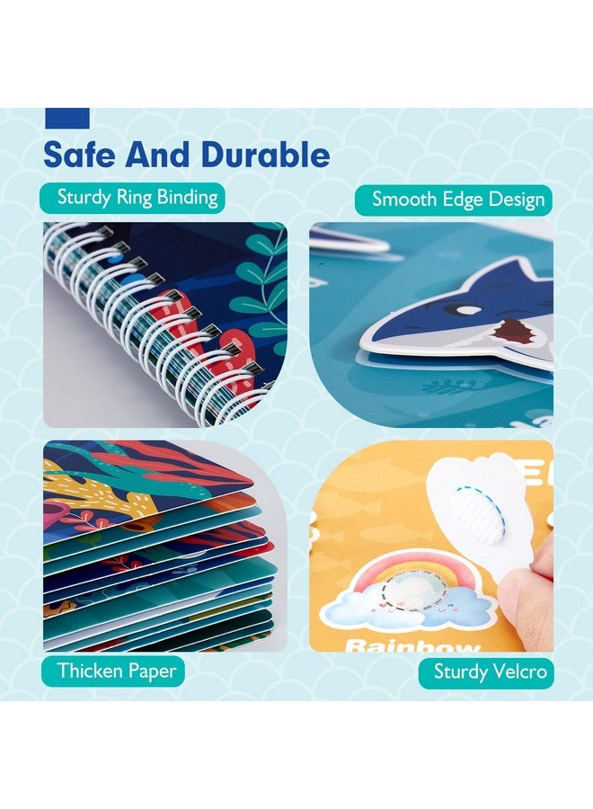 hahaland Busy Book for Toddlers 3-5 - Preschool Learning Activities Toys for Toddlers Ages 2-4 Years - Montessori Toys for 2 3 Year Old - 27 Pages 15 Educational Concepts - Image 5