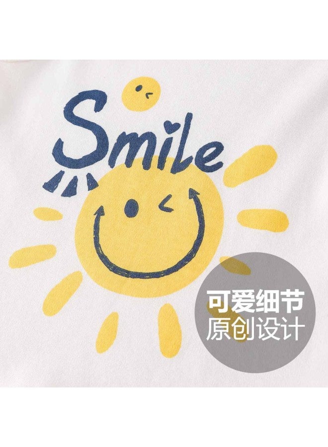 Doxiluka baby Vest Thin Summer Children's Base Layer Pure Cotton Boys & Girls Clothing Cute - Image 4
