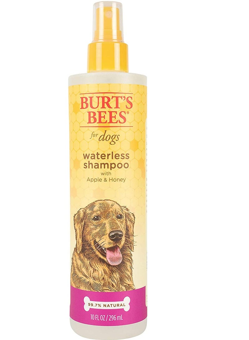 Burt's Bees for Dogs All Natural Waterless Shampoo Spray with Apple and Honey - Image 1