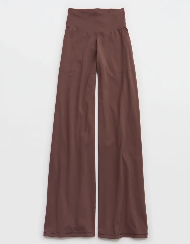 Aerie  OFFLINE By Aerie Real Me XTRA High Waisted Tie Back Trouser for Women | Best Price UAE