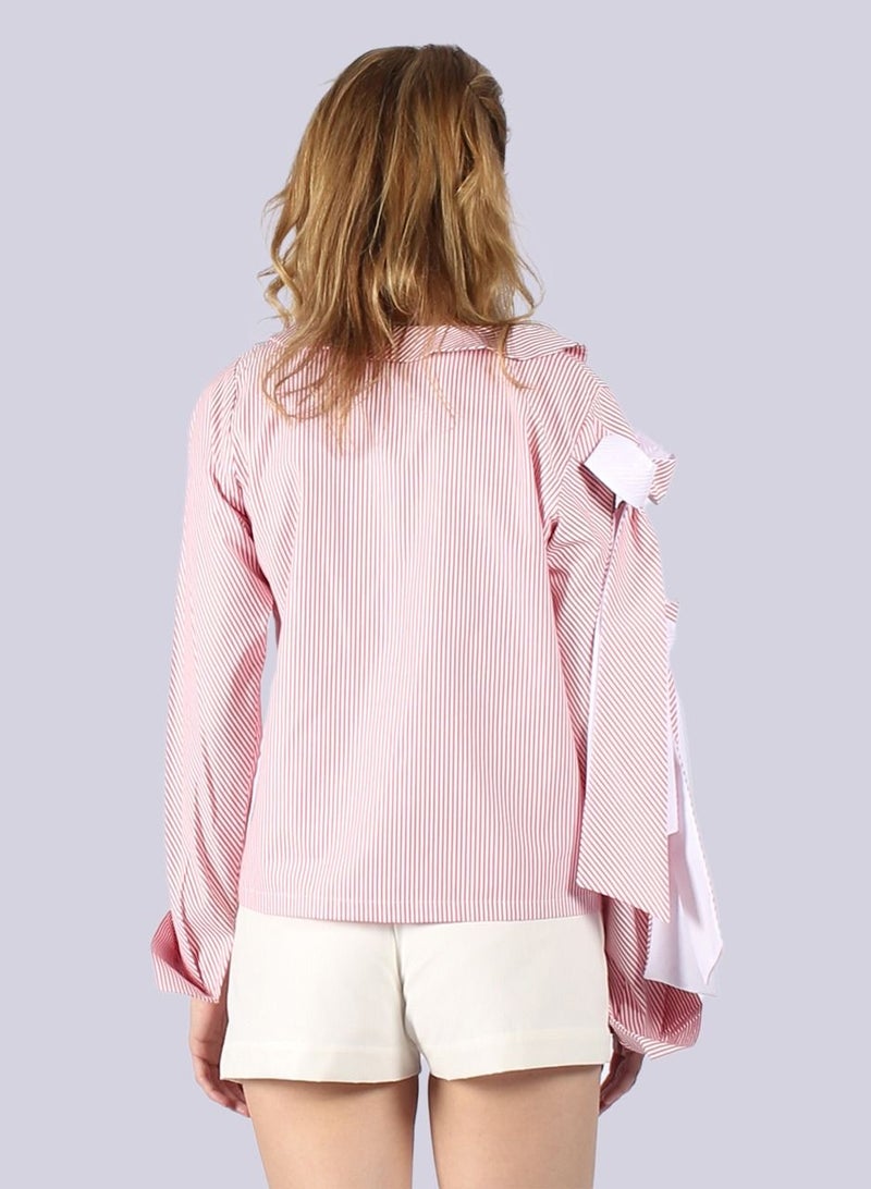 NIVA FASHION HOUSE Charles Street - Casual Red Top  - Image 3