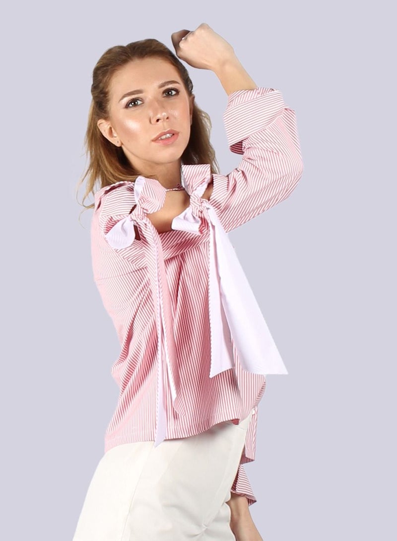 NIVA FASHION HOUSE Charles Street - Casual Red Top  - Image 2
