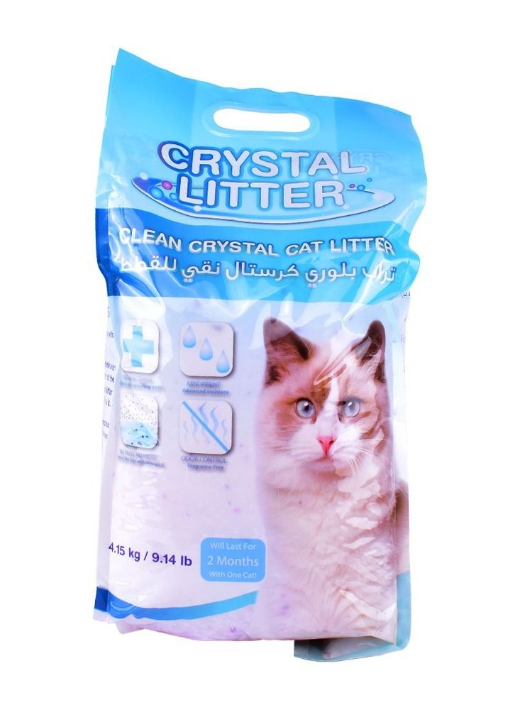 Clean Crystal Cat Litter 4.15kg
