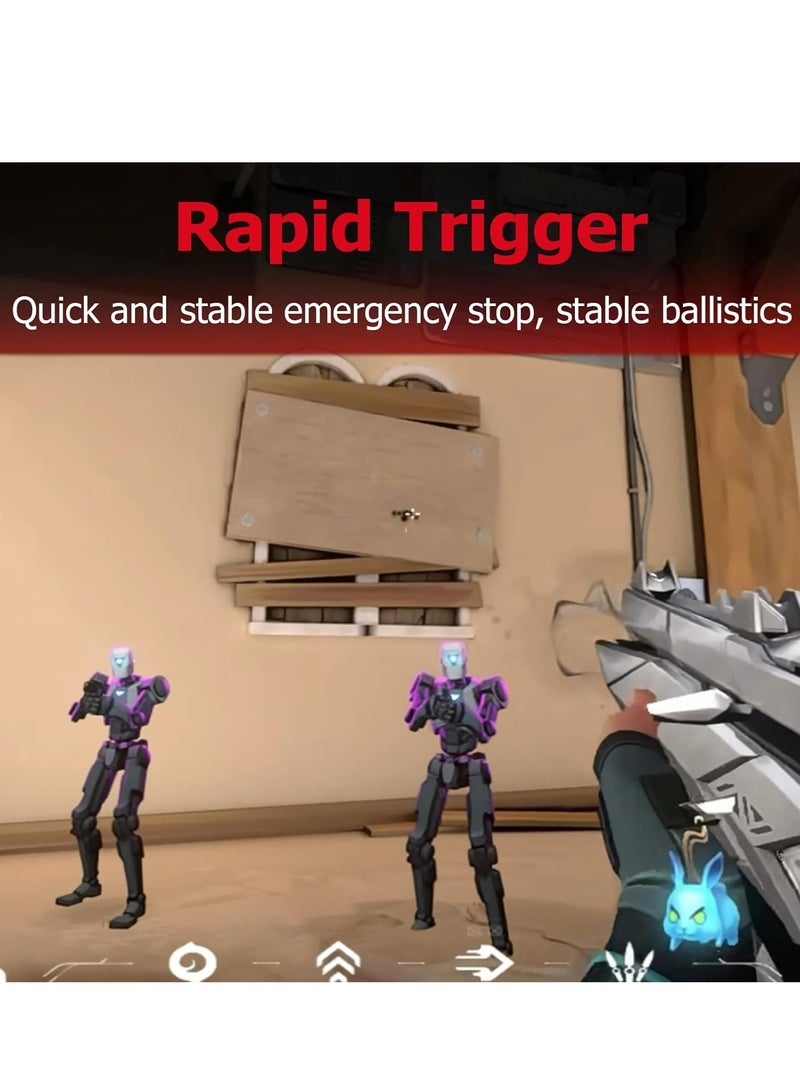 MADLIONS MAD 60 HE RGB 60% Wired Magnetic Switch Mechanical Gaming Keyboard with Adjustable Actuation, 8000 Hz Polling Rate, Rapid Trigger Mode, Hall Effect Switches, for PC/Mac, Black - Image 3