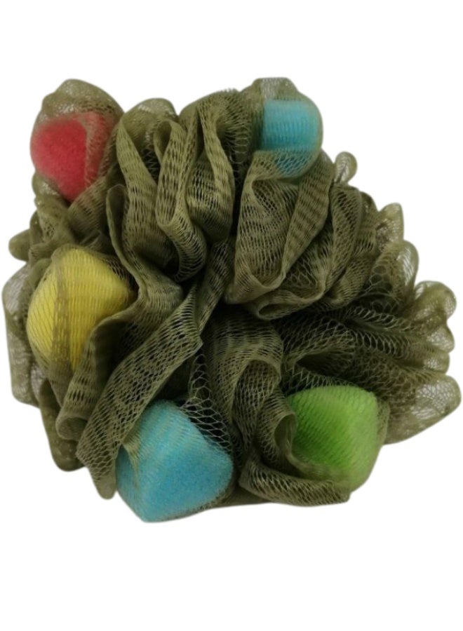 Bath Loofah, Bath Sponge, Bath Sponge for Skin Cleansing Comfortable and Soft Body Bath Loofah - Random Color - Image 3