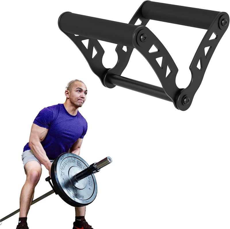 EVER STRONG T Bar Row Attachment with V Bar Attachment Landmine Handle - 360 Swivel Landmine Attachment for Barbell for Full-Body Workout in Home Gym - Small Spaces - Deadlifts Squats Landmine Stand - Image 1