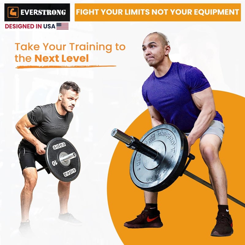 EVER STRONG T Bar Row Attachment with V Bar Attachment Landmine Handle - 360 Swivel Landmine Attachment for Barbell for Full-Body Workout in Home Gym - Small Spaces - Deadlifts Squats Landmine Stand - Image 4