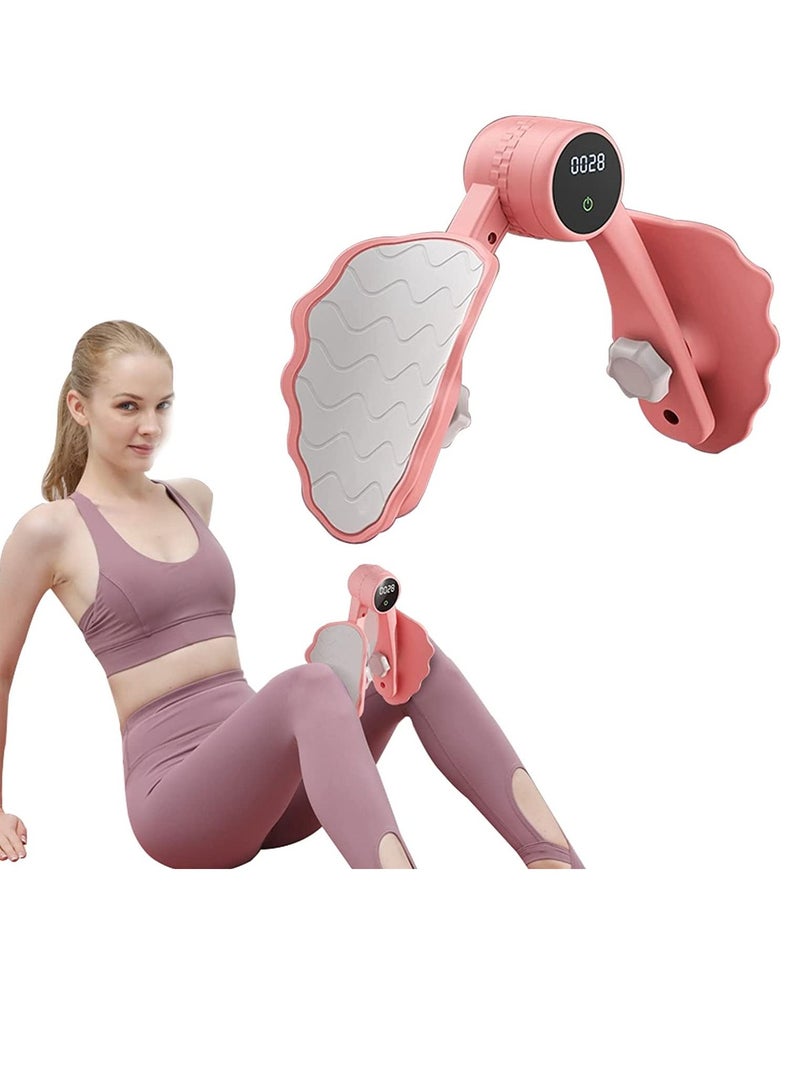 Generic Pelvic Floor Exerciser Strengthener for Women, Muscle Hip Booty Trainer Pro Machine with Counter 3-hole Adjustment Leg Inner Thigh Exercise Equipment Stretcher Toner Master Trainingtool  - Image 1