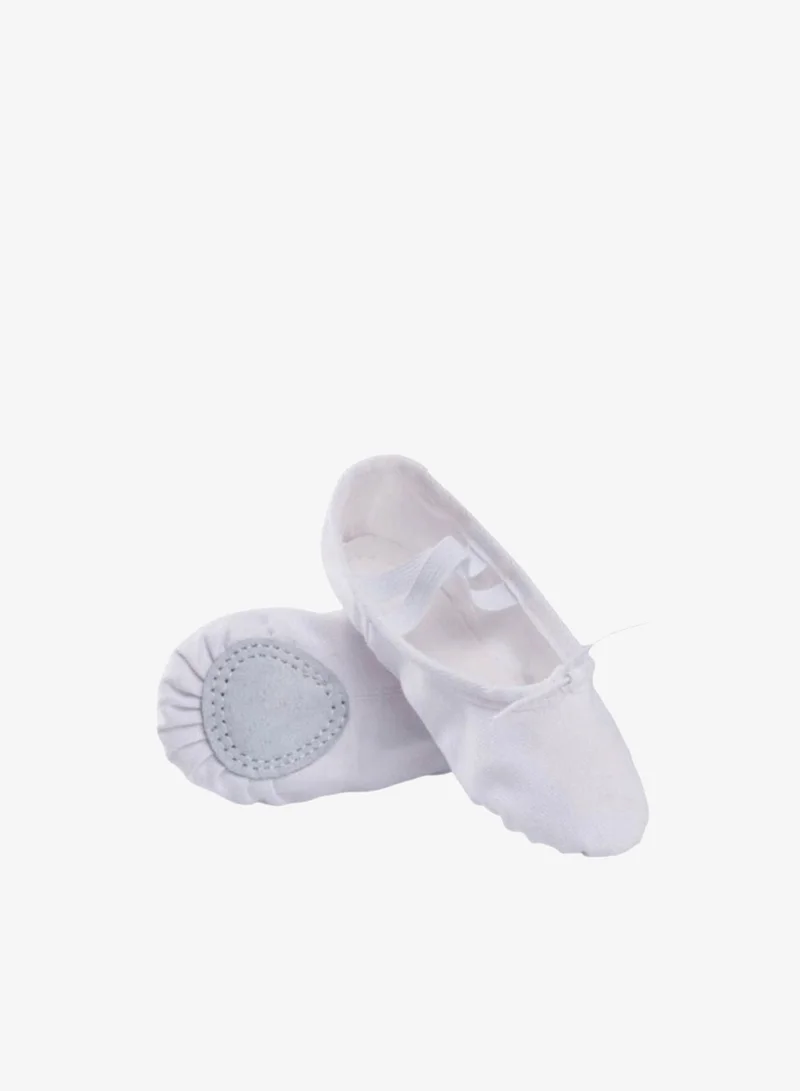 Onesports Stretchy White Ballet Shoes