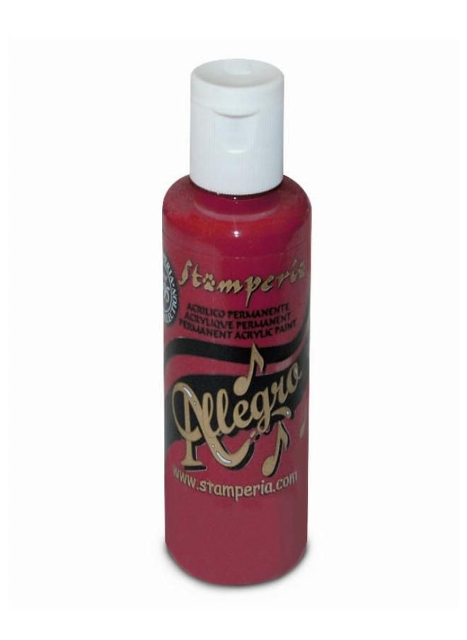 STAMPERIA Kal04 Acrylic Paint Allegro Burgundy 59ml 
