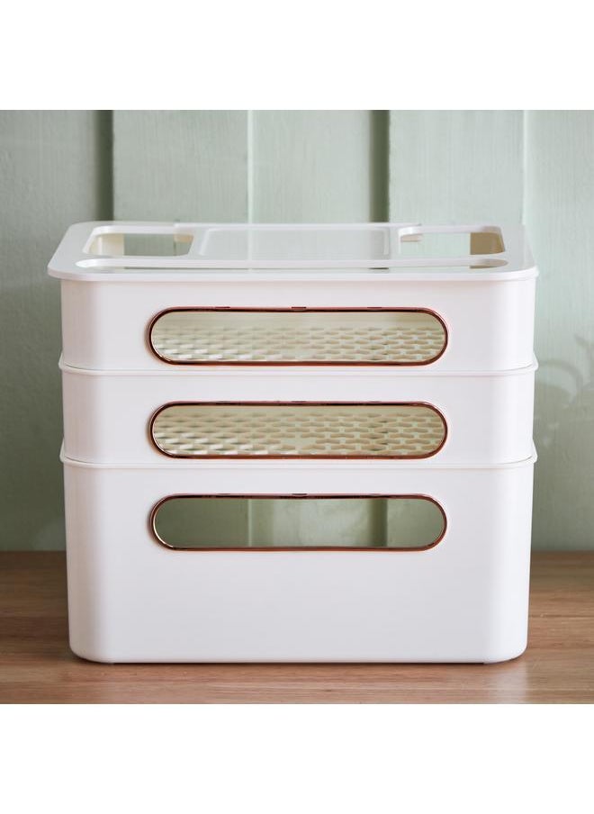 Home Box 3 Layer Wireless Router Storage Box  - Image 2