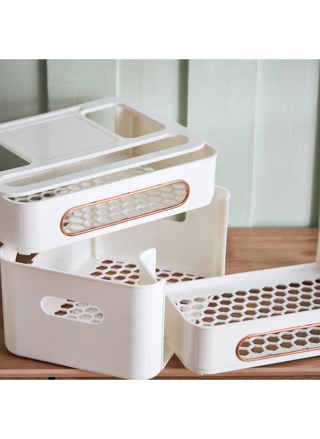 Home Box 3 Layer Wireless Router Storage Box  - Image 4
