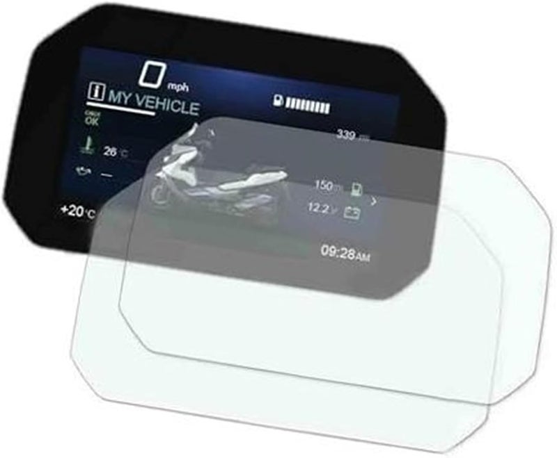 Vuzmode C400GT Motorcycle Dashboard Screen Protector - Image 1