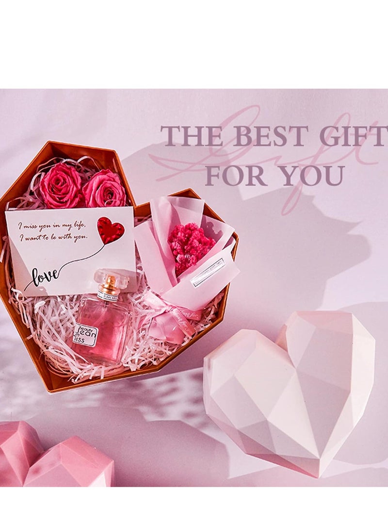 Home zone Raffia Paper Shreds Strands Eco friendly Shredded Crinkle Confetti Crinkle Cut Paper Filling Shredded Paper for Hamper Gift Box Filling (Pink)100 gram - Image 2