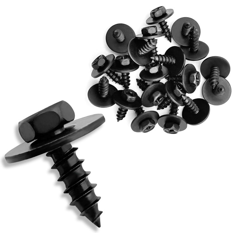 20PCS Fender Liner Screw Bolt Bumper Cover Mud Flaps Wheel Wells Screws Bolts Compatible with Lexus Toyota Camry Corolla Highlander RAV4 ES GS LS RX OEM 9015960498