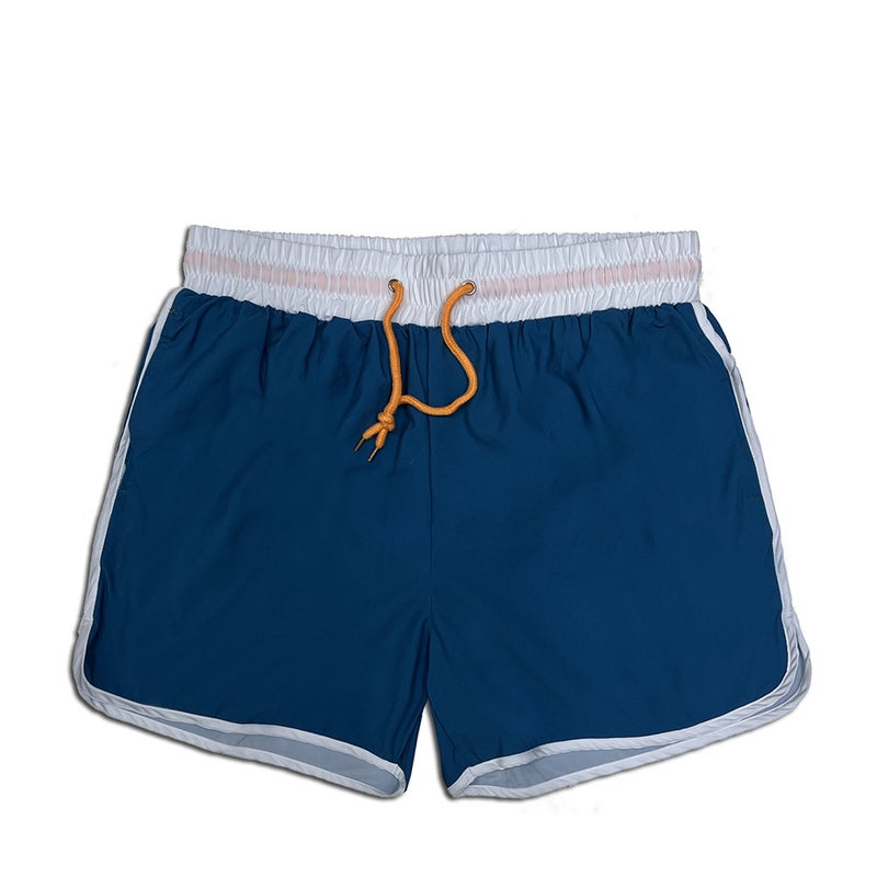 Elastic Water-Resistant Sports Shorts for Adults 2023 Summer Navy blue - Image 1