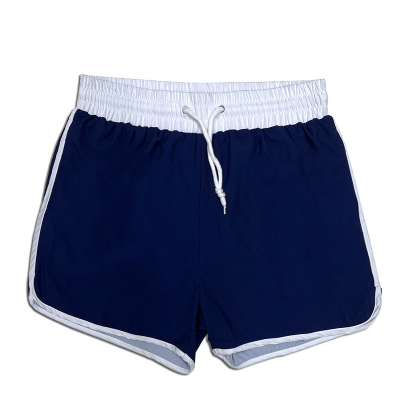 Elastic Water-Resistant Sports Shorts for Adults 2023 Summer Navy blue - Image 5