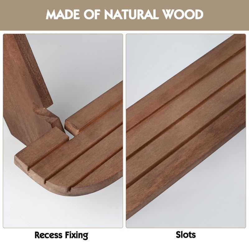 WHEARTED Wooden Display Stand, Tiered Cupcake Stand, 3 Tier Display Stand Riser, Rustic Risers Dessert Table Display Shelf Spice Rack Organizer Holder, Cologne Stand Perfume Organizer Stand - Image 5