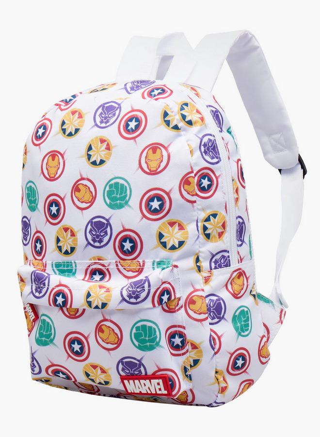 MARVEL School Backpack With Avengers Print - 24x9x33 CM - Image 4