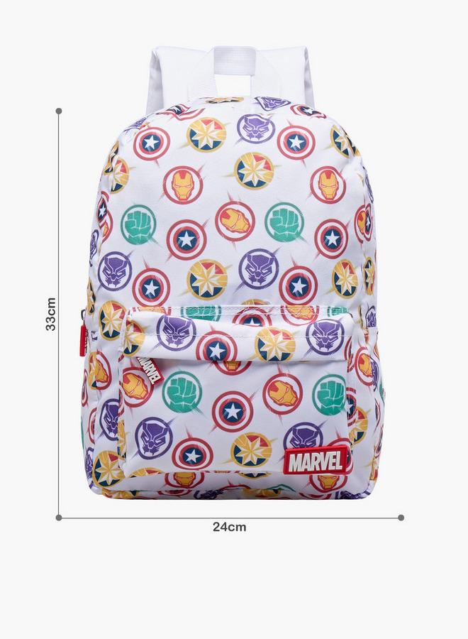 MARVEL School Backpack With Avengers Print - 24x9x33 CM - Image 3