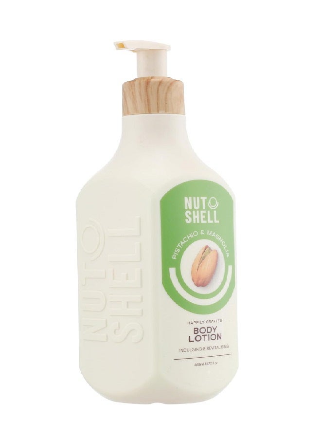 Nutshell Pistachio & Magnolia Body Lotion - 465 ml - Image 3