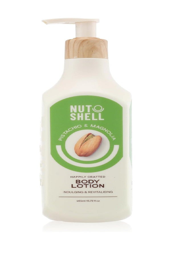 Nutshell Pistachio & Magnolia Body Lotion - 465 ml - Image 1