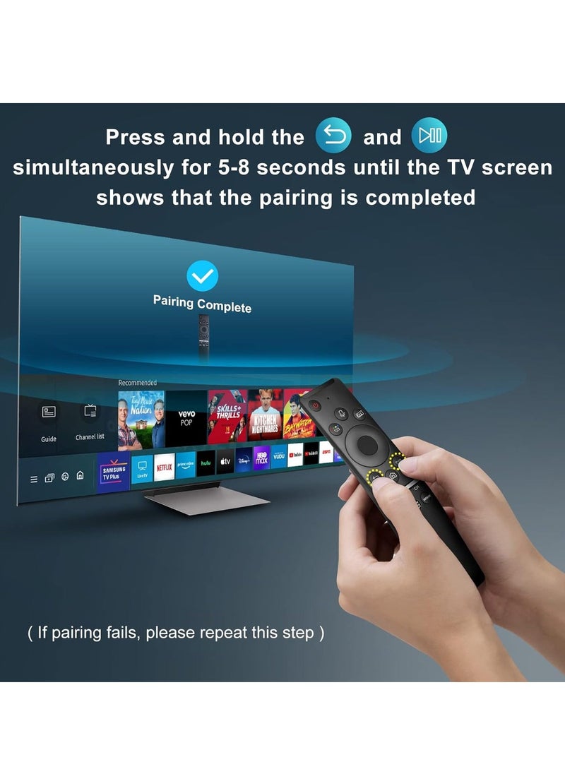 ELTRAZONE Voice Remote Control for Samsung Smart TV QLED UHD Curved Frame 4K 8K Q60 Q70 Q80 Q90 8 Series 9 TU8000 AU8000 CU7000 CU8000 with battery - Image 5