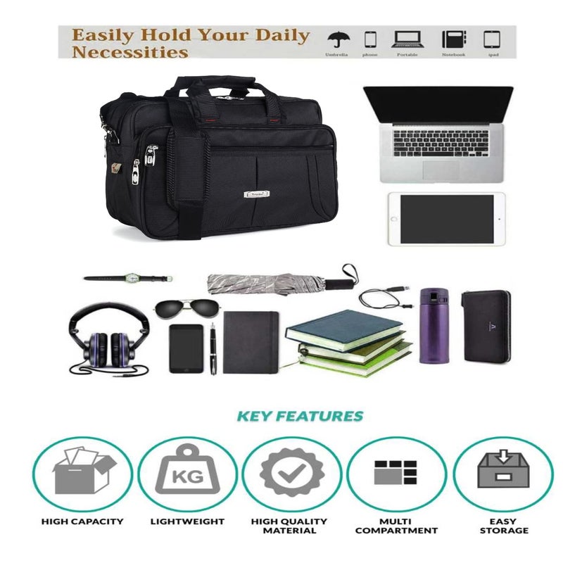 Teo Bag Teo 14 Inch Small Size Multipurpose Polyester Black Office Use Electrician Technician Service Engineer PlumberCarpenter Tool Bag Strong and Durable - Image 5
