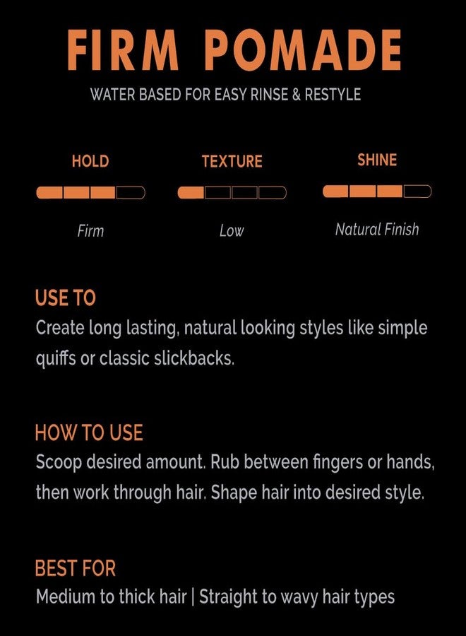 ZEUS Water-Based Pomade, Natural Shine All Day Hold - MADE IN USA (4 oz.) - Image 5