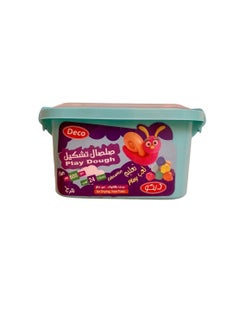 DECO Deco modeling clay or play dough, 24 colors 