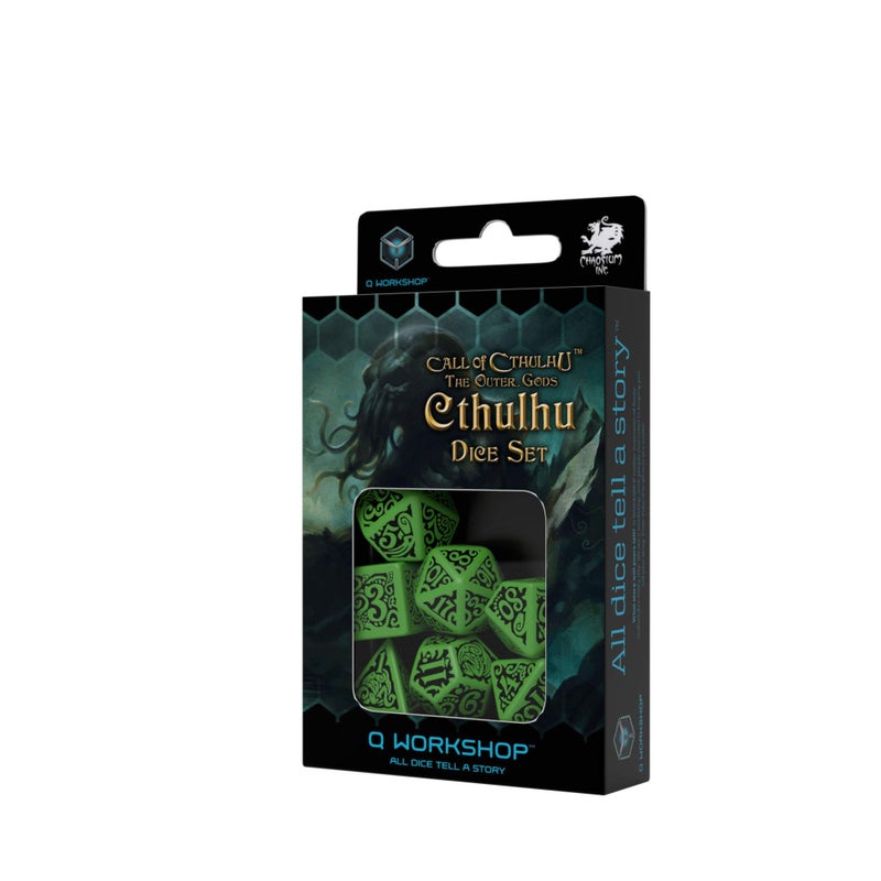 Q WORKSHOP Call of Cthulu Outer Gods: Cthulhu Dice Set - Image 2