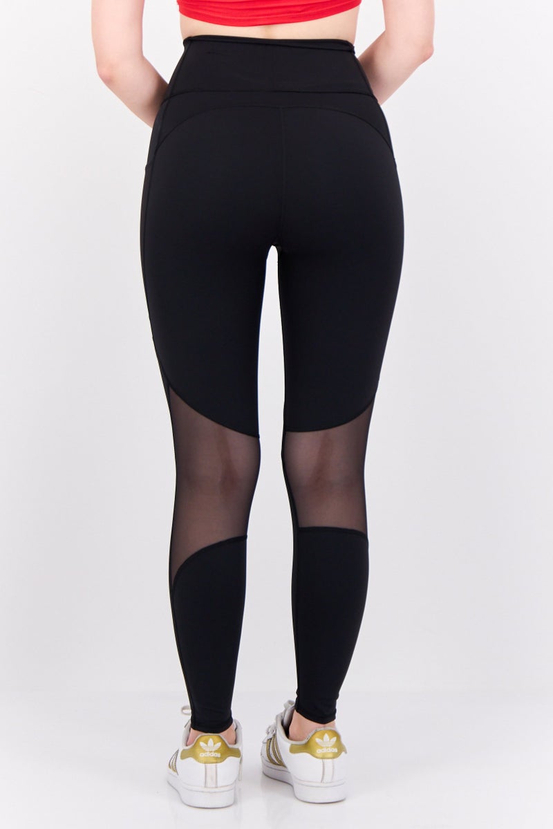 Adidas Women Sportswear Fit BT Commuter 7/8 Leggings, Black - Image 3