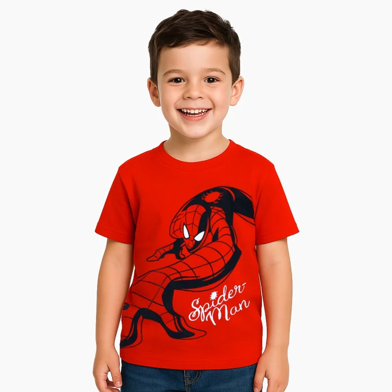 MARVEL Marvel Spiderman Kids Boy's Short Sleeve T-Shirt