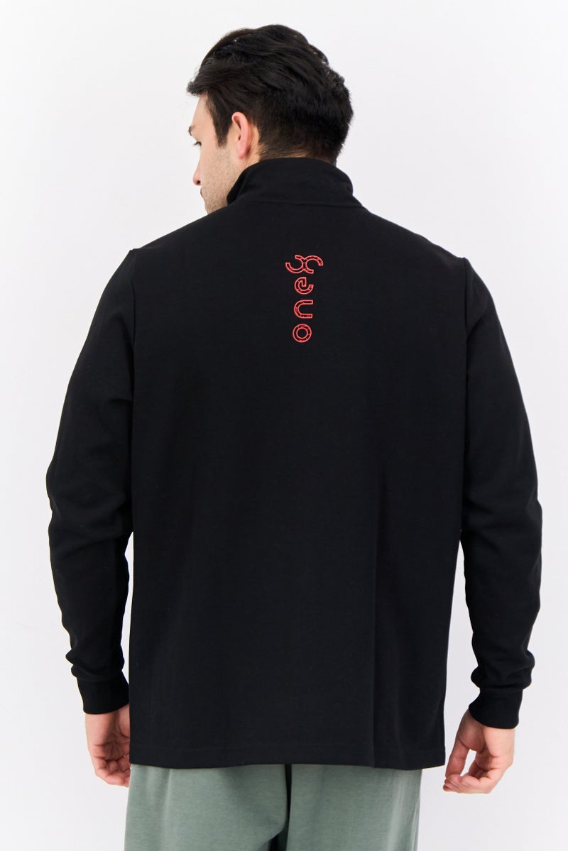 Puma x One8 Men Virat Kohli Collection Sportswear Fit Training Sweatshirt, Black - Image 4