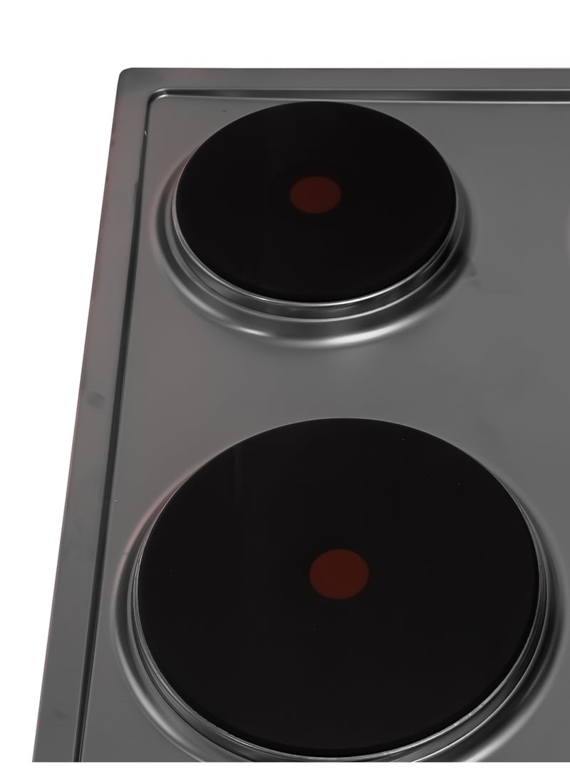 ALGOR Algor Built-in Electric Hob, Electronic touch, 9 Power levels, 60 ,Cm, 4 Burners,  Safety, Black - AL-H64EX  - Image 4