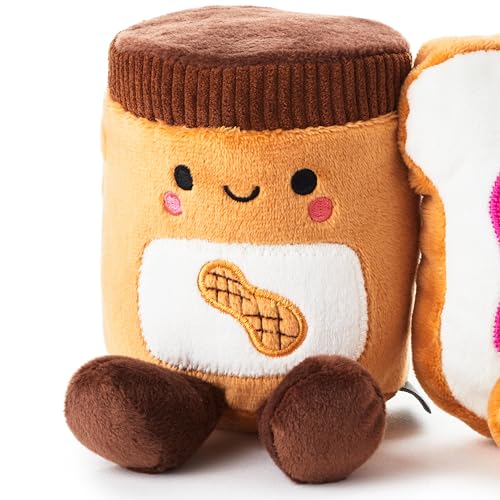 Hallmark Better Together Magnetic Plush (Peanut Butter and Jelly) 5" Stuffed Toys, Easter Gifts for Kids - Image 5